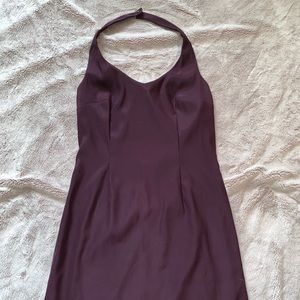 Wine Colored Dress